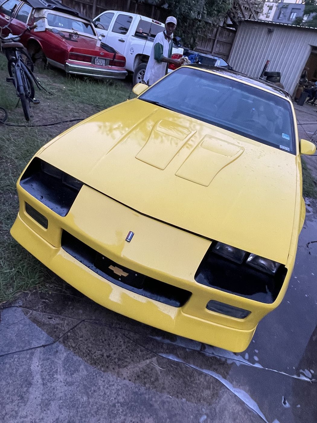 Yellow Chevrolet Camaro