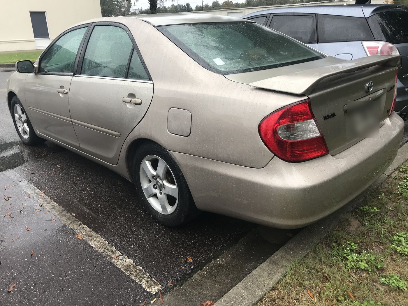 Silver Toyota Camry